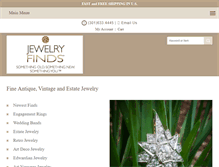 Tablet Screenshot of jewelryfinds.com